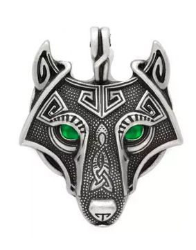 Varia Design Valhalla Freke halsband grön