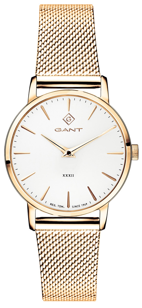 Gant Park Avenue 32 vit guld G127006