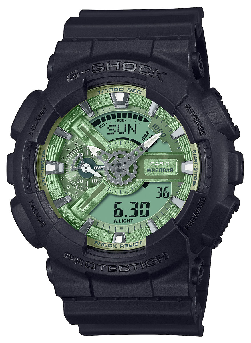 Casio G-Shock GA-110CD-1A3ER One Tone Dial