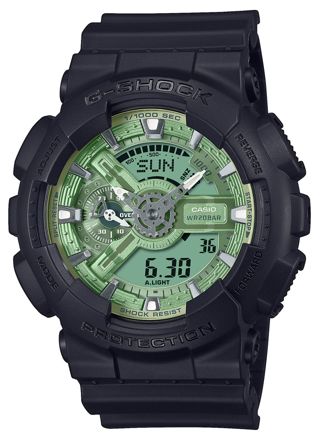 Casio G-Shock GA-110CD-1A3ER One Tone Dial