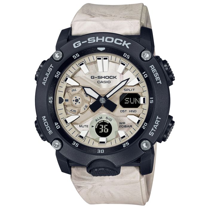 Casio G-Shock Utility Wavy Marble GA-2000WM-1AER main product photo