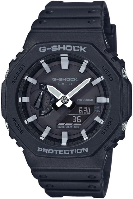 Casio G-SHOCK GA-2100-1AER Perfect Balance Combi with Carbon Core Guard