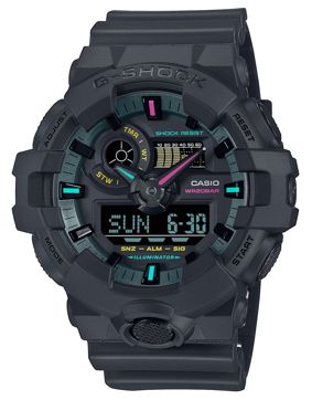 Casio G-Shock Multi-Fluorescent GA-700MF-1AER