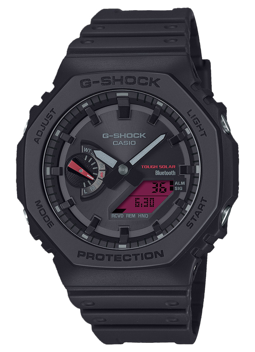 Casio G-Shock Black and Bold Red GA-B2100BBR-1AER