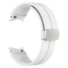 Tiera Samsung Galaxy Watch4 och Watch5 silikonarmband vit