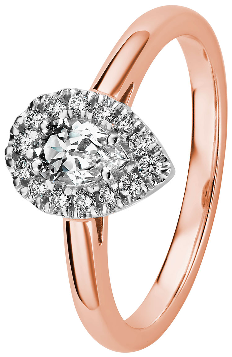 Kohinoor 033-420P-14 Garda diamantring