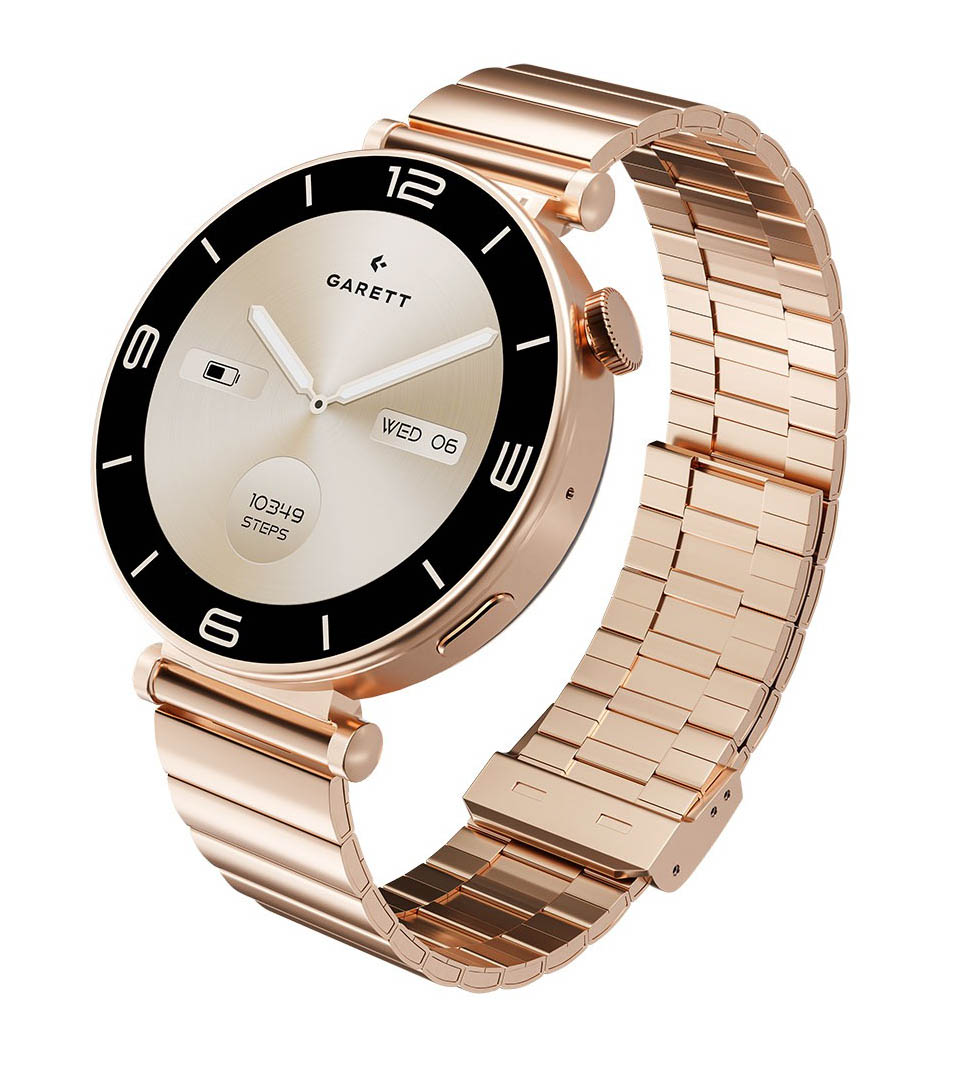 Garett Rose Gold Solid smartklocka