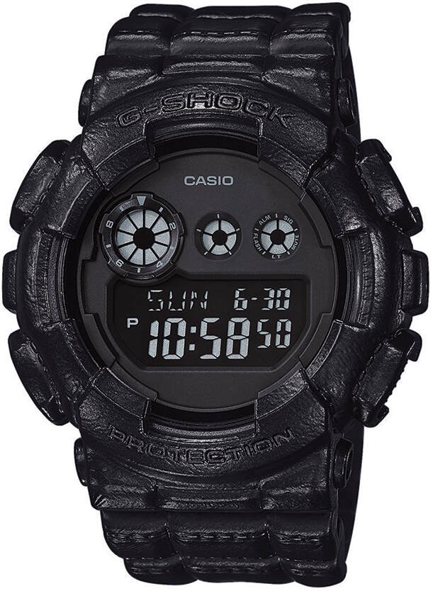 Casio G-Shock GD-120BT-1ER Black Out Texture - klockmagasinet.com 