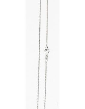Pansarlänk i 14K vitguld 0.8 mm VK-GD028