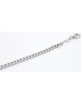 Pansarlänk i sterling silver 3.3 mm 50 cm R-PANS100-50