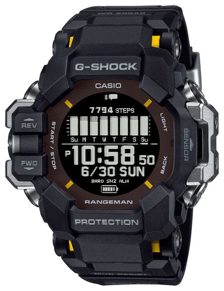 Casio Rangeman Barometer Arrows Casio GPR-H1000-1ER Rangeman GPS - klockmagasinet.com