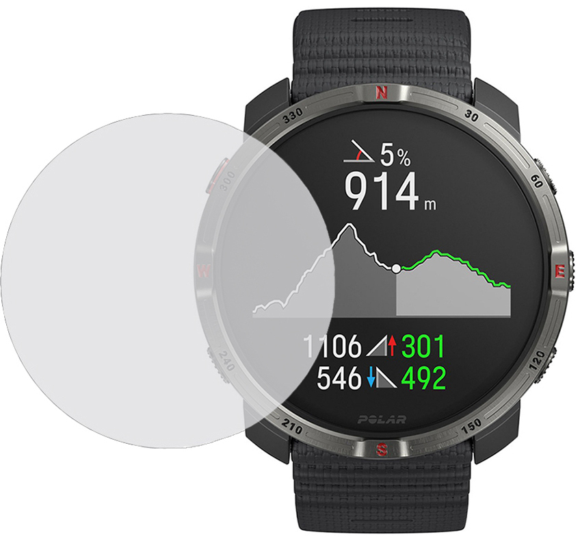 Skärmskydd för Polar Grit X2