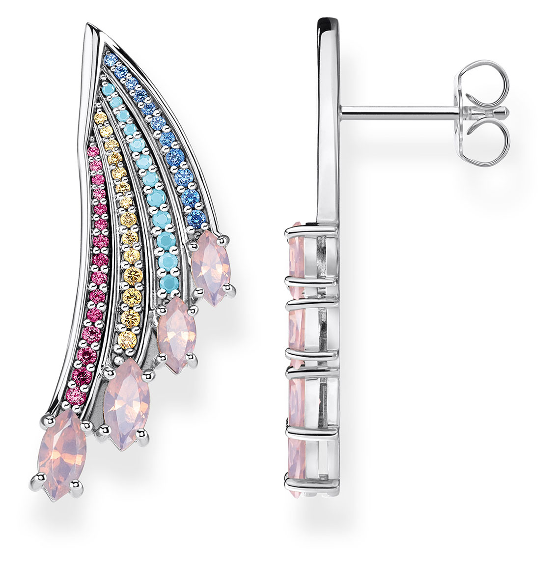 Thomas Sabo Hummingbird Wing örhängen H2102-348-7