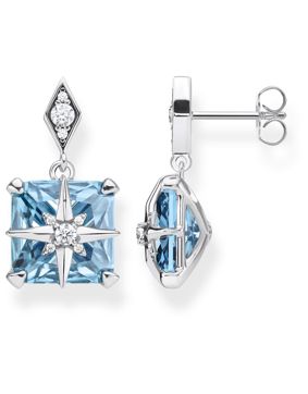 Thomas Sabo Blue Stone with Star örhängen H2108-644-31