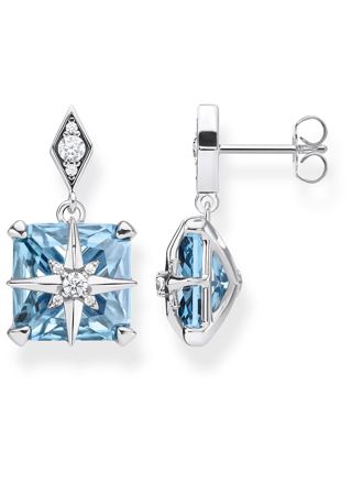 Thomas Sabo Blue Stone with Star örhängen H2108-644-31