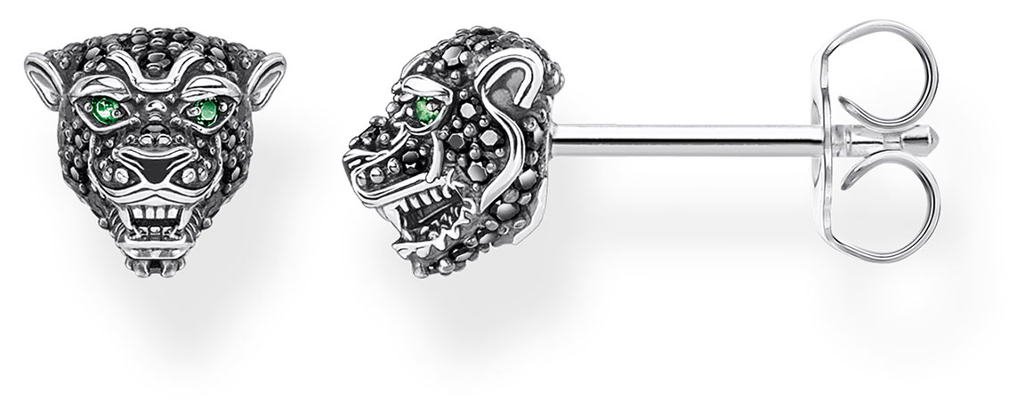 Thomas Sabo Black Cat örhängen H2110-845-11