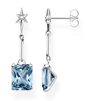 Thomas Sabo örhängen blue stone with star H2115-644-1