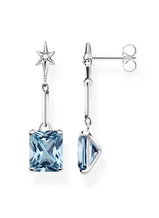 Thomas Sabo örhängen blue stone with star H2115-644-1