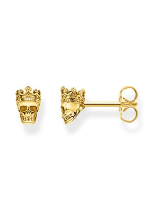 Thomas Sabo örhängen skull king gold H2163-413-39