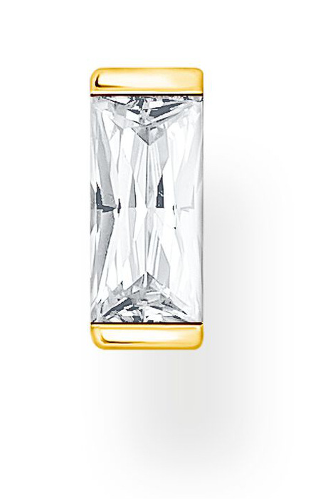 Thomas Sabo örhänge stud white stone gold H2185-414-14