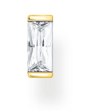 Thomas Sabo örhänge stud white stone gold H2185-414-14