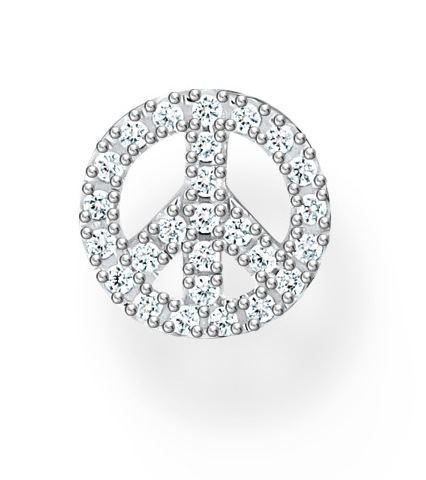 Thomas Sabo Charming Symbols silver Peace örhänge H2218-051-14