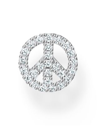 Thomas Sabo Charming Symbols silver Peace örhänge H2218-051-14