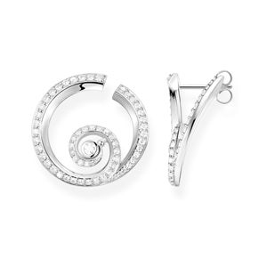 Thomas Sabo wave with stones örhängen H2227-051-14 main product photo