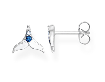 Thomas Sabo tail fin with blue stones örhängen H2228-644-1