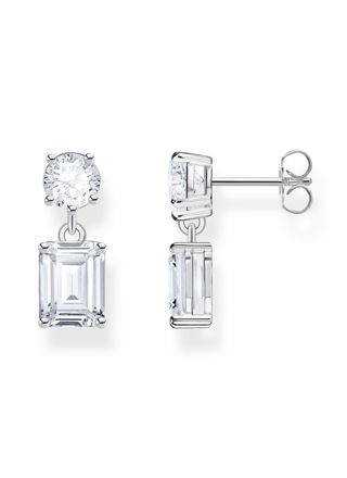 Thomas Sabo Heritage Glam silver white zirconia örhängen H2276-051-14