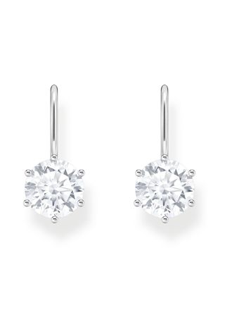 Thomas Sabo large zirconia stone silverörhängen H2287-051-14