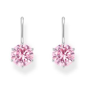 Thomas Sabo pink large zirconia stone silverörhängen H2287-051-9 main product photo