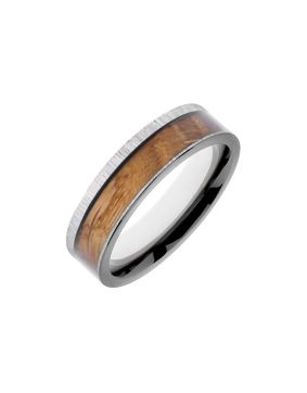 HAVU titanring med trä Tyyni silver