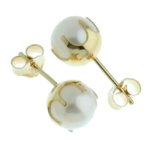 Örhänge i 14k guld med pärlor HE/KR