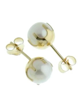 Örhänge i 14k guld med pärlor HE/KR