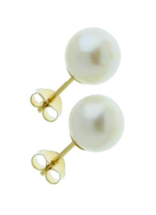 Örhänge i 14k guld med pärlor HE/KU