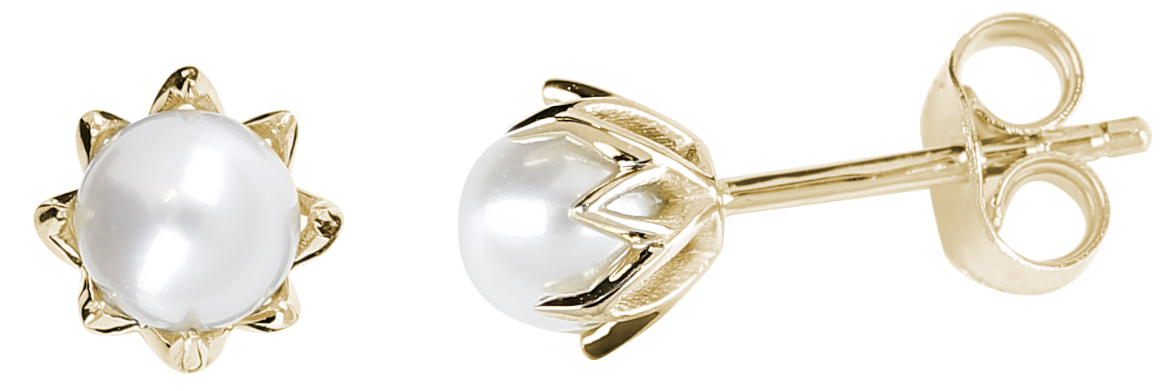 Kohinoor Rosa pärlörhängen 133-260-5