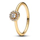 Pandora Timeless Halo 14k gold plated ring 163554C01-60