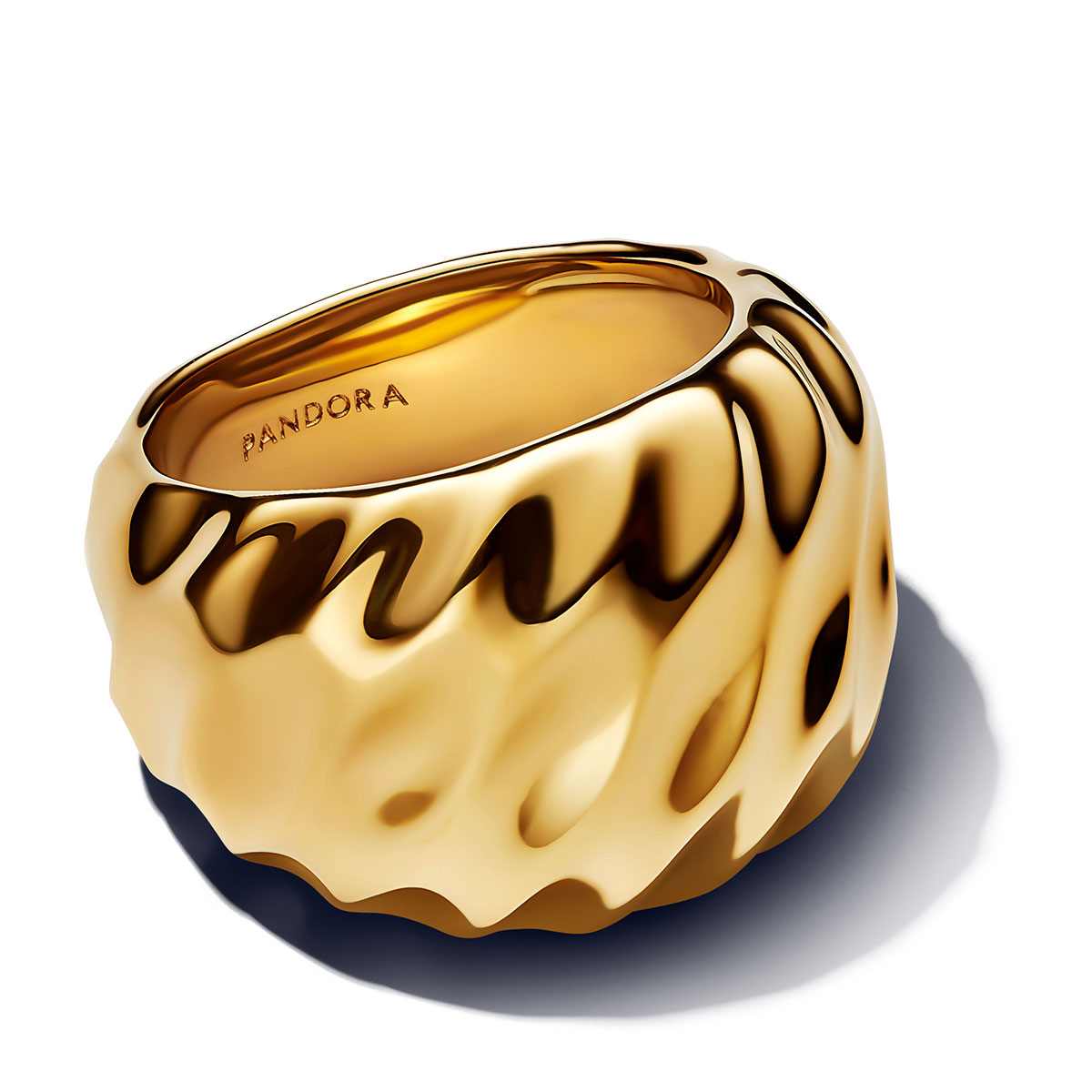 Pandora Essence guldpläterad ring 163884C00