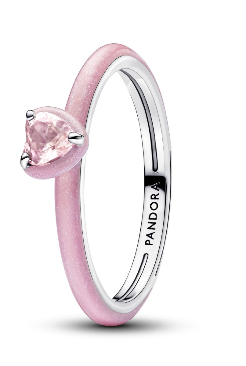 Pandora ME PInk Chakra hjärtring 193088C02