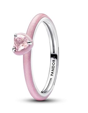 Pandora ME PInk Chakra hjärtring 193088C02