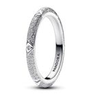 Pandora ME Texture & Stones Sterling silver Cubic Zirconia Clear silverring 193322C01-52