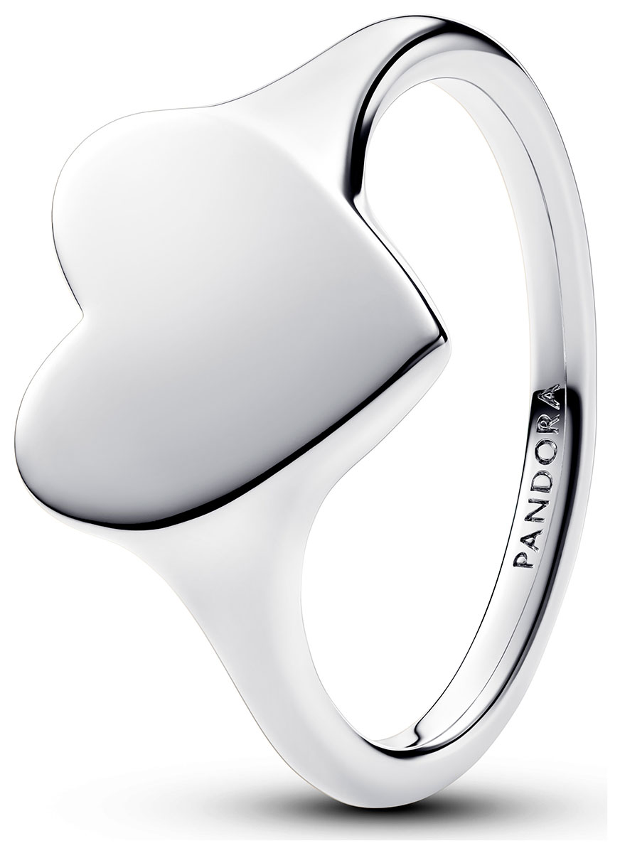 Pandora Moments graverbar hjärtring silver 193988C00-50