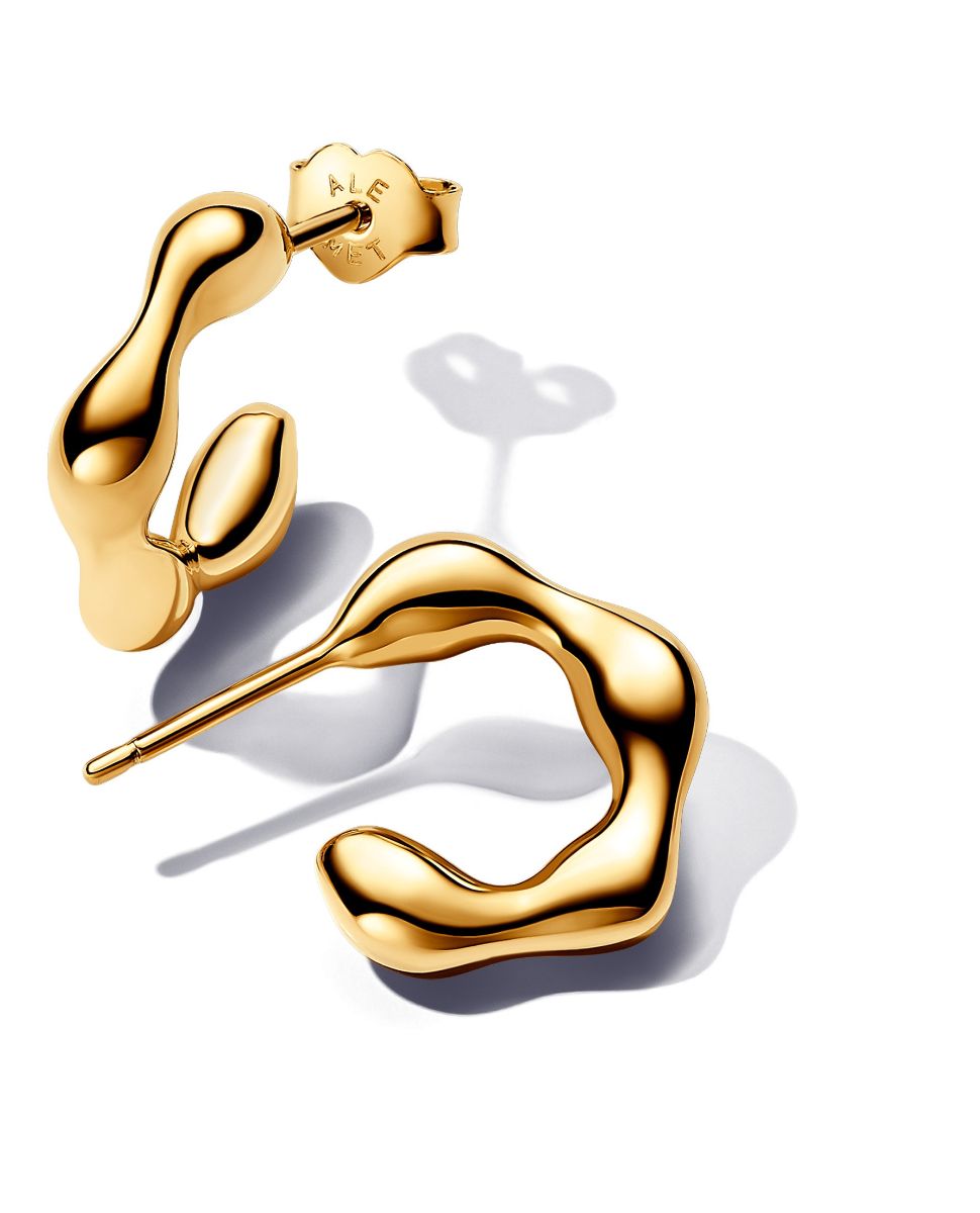 Pandora Essence 14k Gold-plated creoler 263269C00