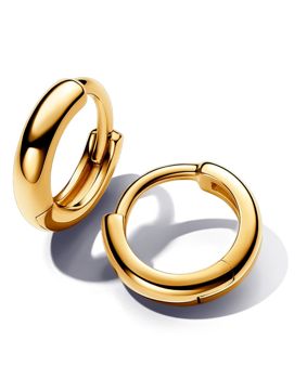 Pandora Essence 14k Gold-plated hoops 263286C00