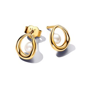 Pandora Essence 14k Gold-plated pärlörhängen 263295C01 main product photo