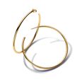 Pandora Essence 14k Gold-plated 65 mm hoops 263312C00