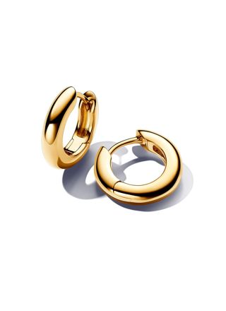Pandora Essence 14k Gold-plated hoops 263320C00