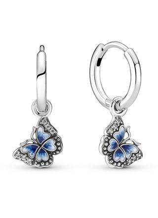 Pandora Blue Butterfly örhängen 290778C01