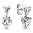 Pandora Timeless Double Heart Sparkling örhängen 291199C01